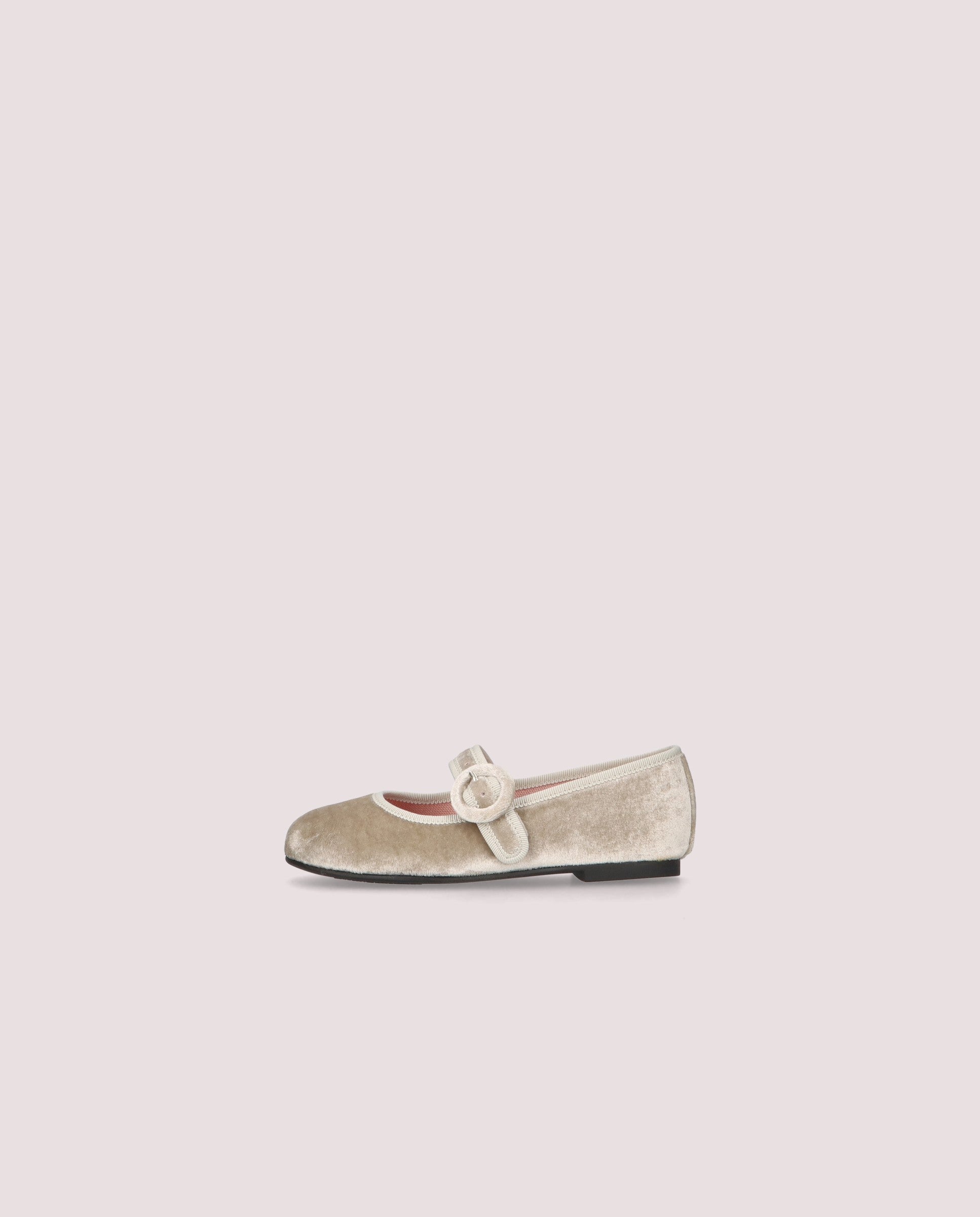 Hannah Beige Knitted Ballerinas