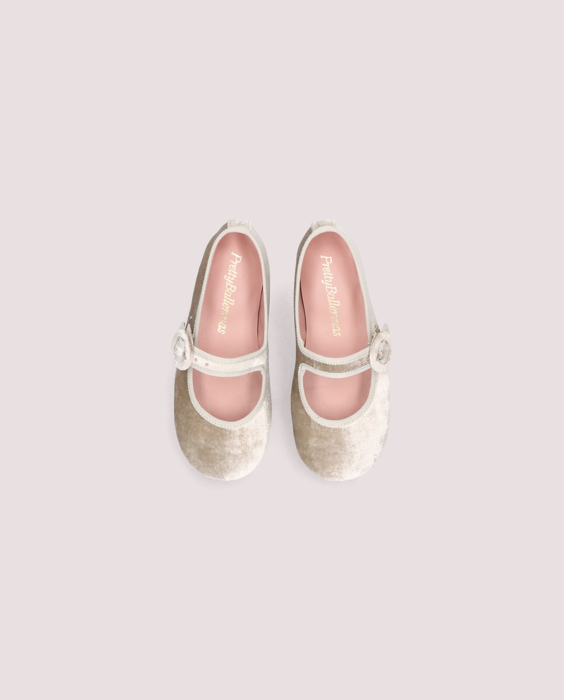 Hannah Beige Knitted Ballerinas