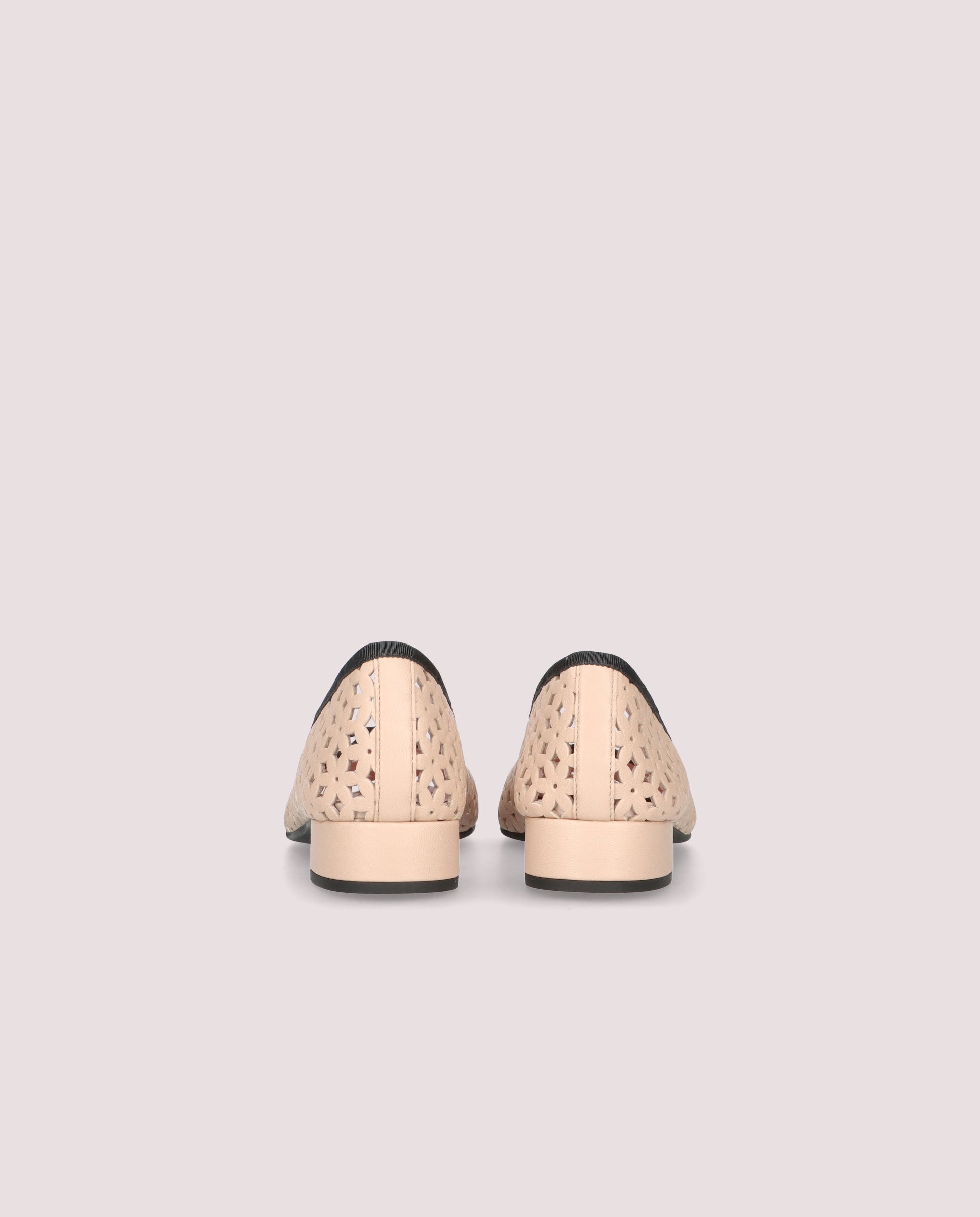 Gretchen's Salon Beige Leather