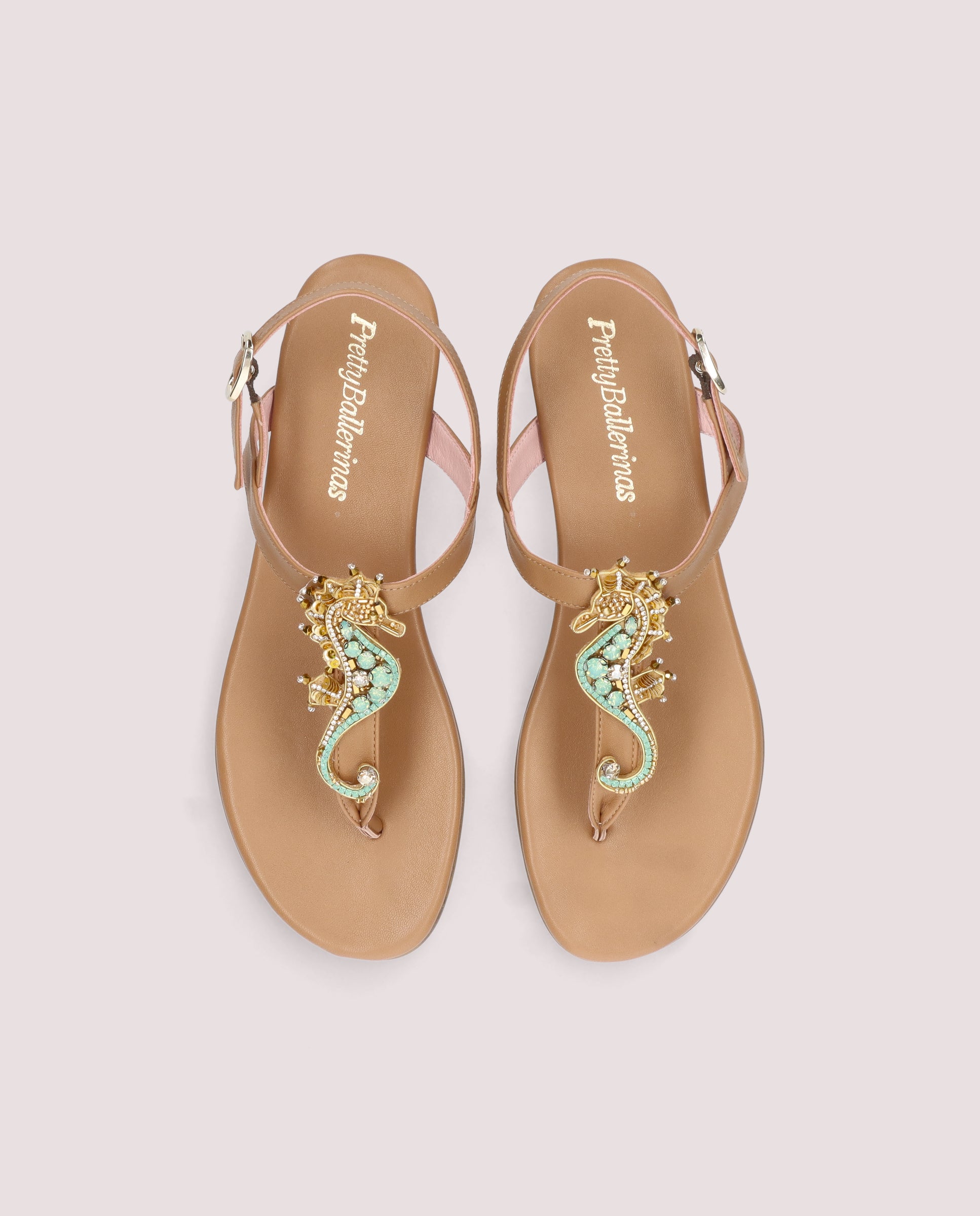 Sandalias Judy Marrones Piel