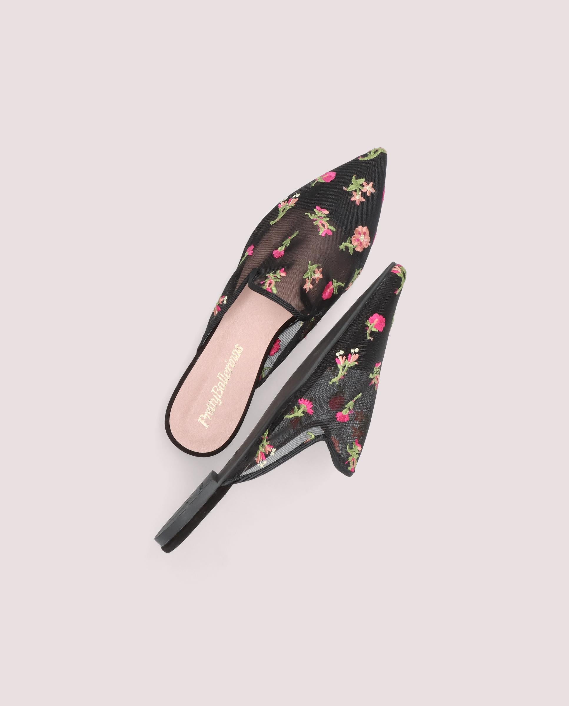 Mules Ella Negros Red