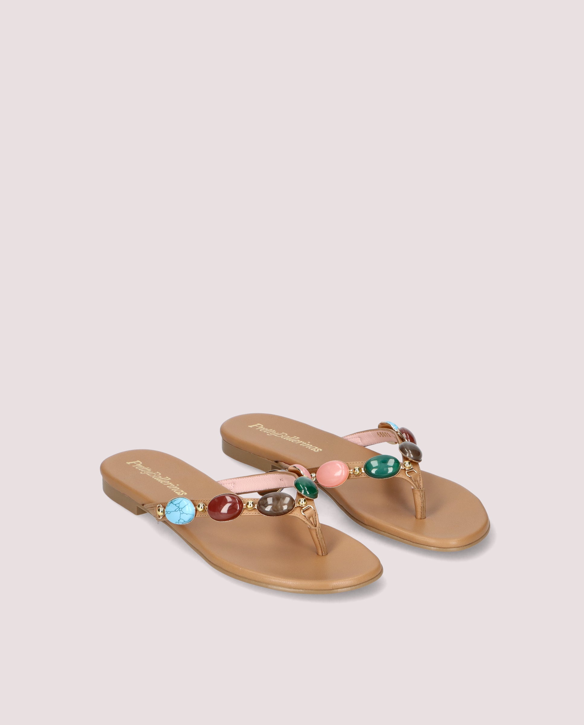 Sandalias Judy Marrones Piel