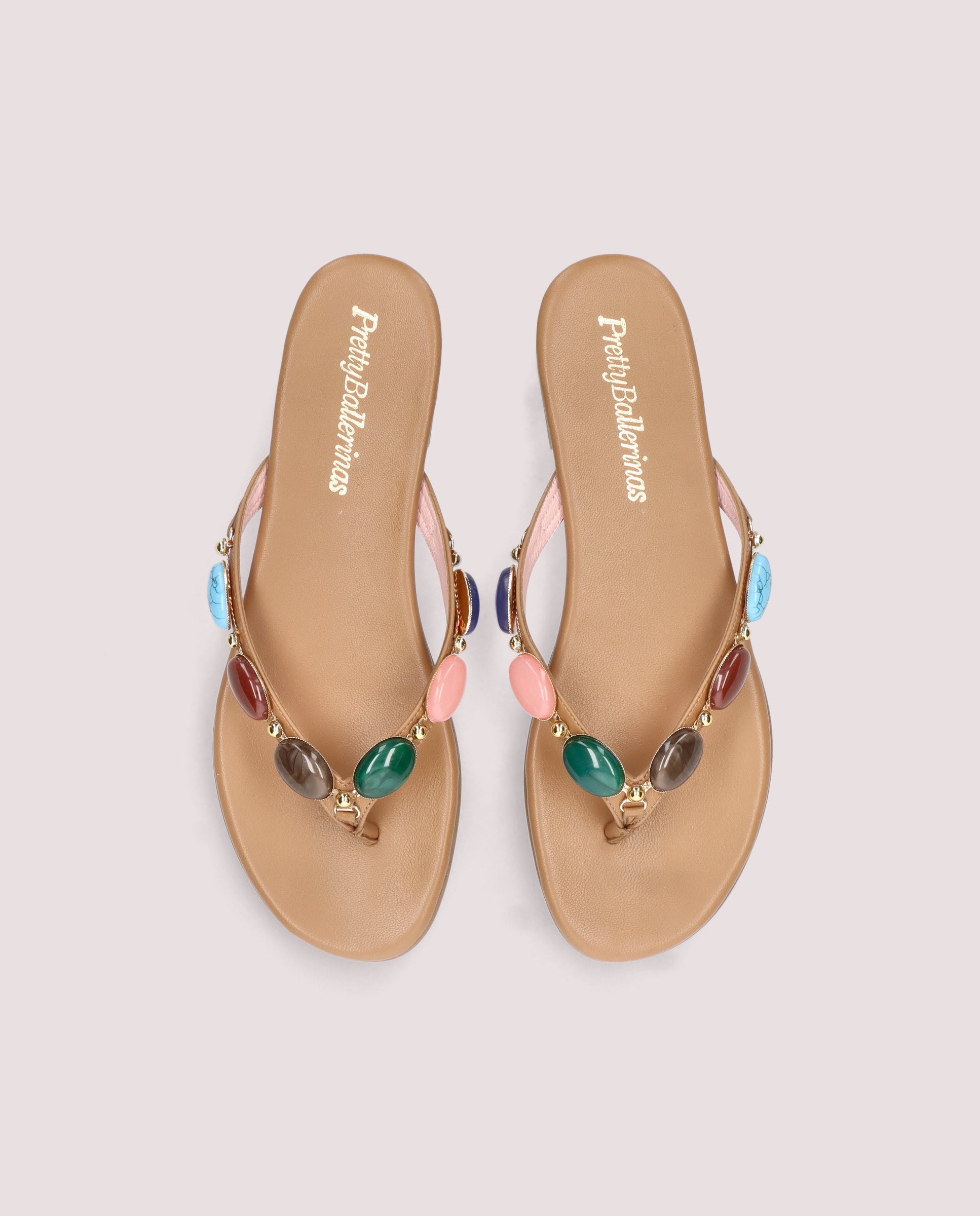 Sandalias Judy Marrones Piel
