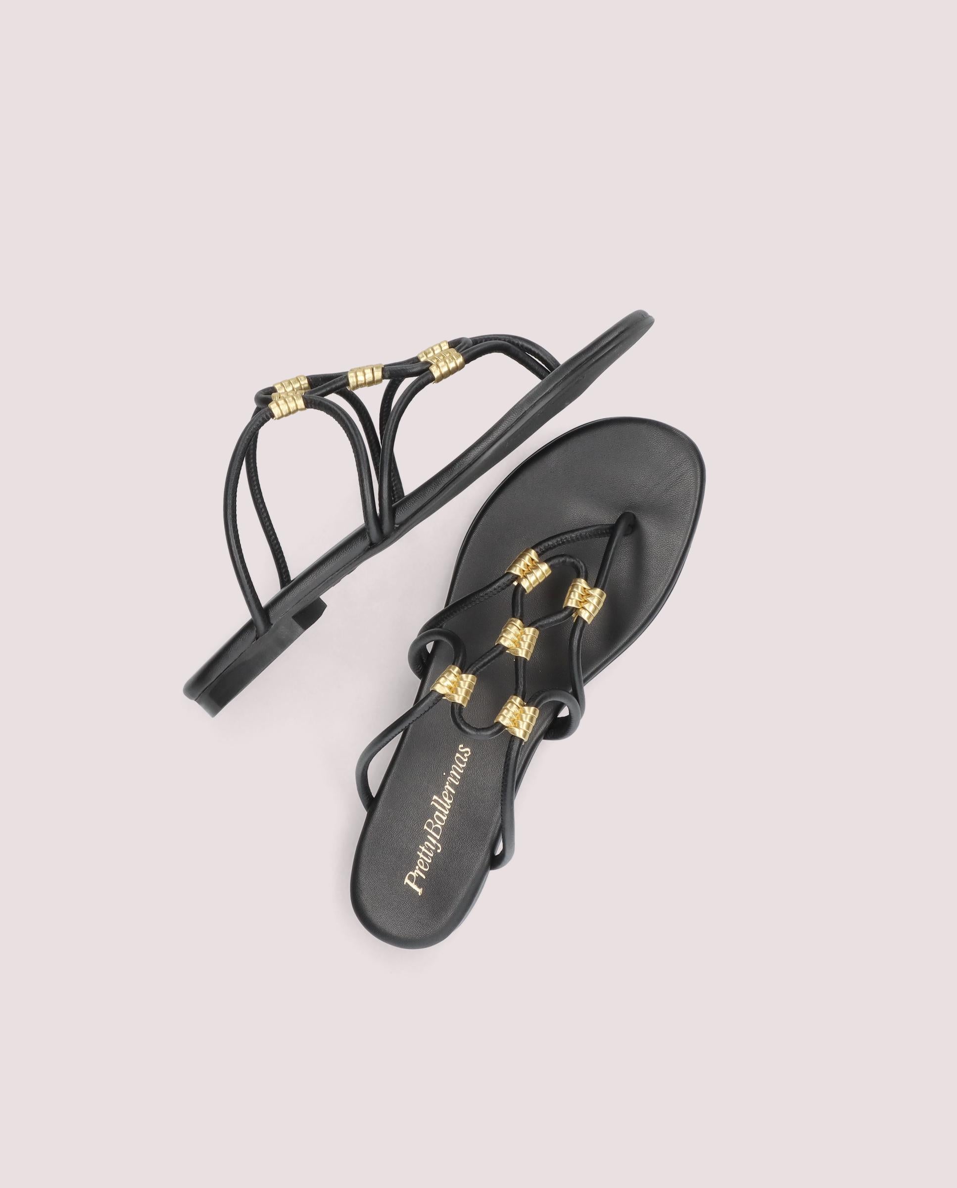 Sandalias Judy Negros Piel