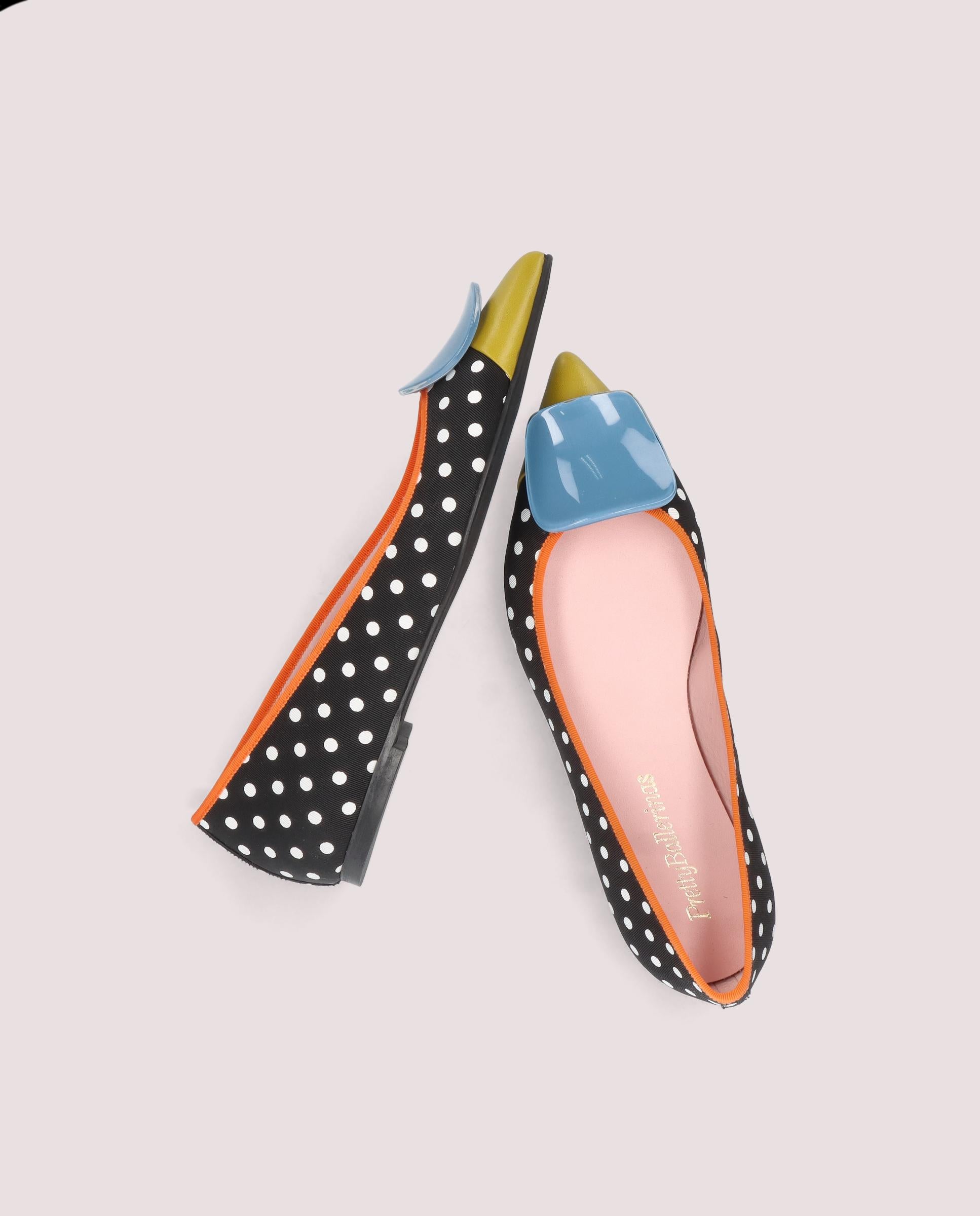 Paris Multicolored Woven Flats
