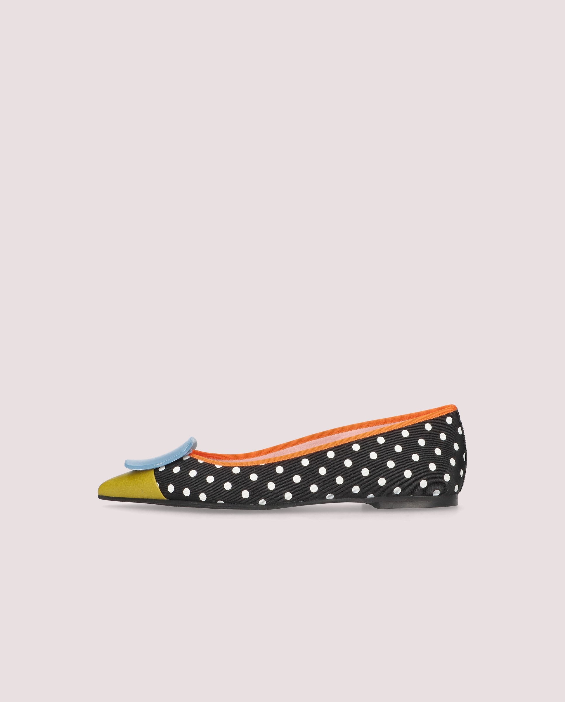 Paris Multicolored Woven Flats