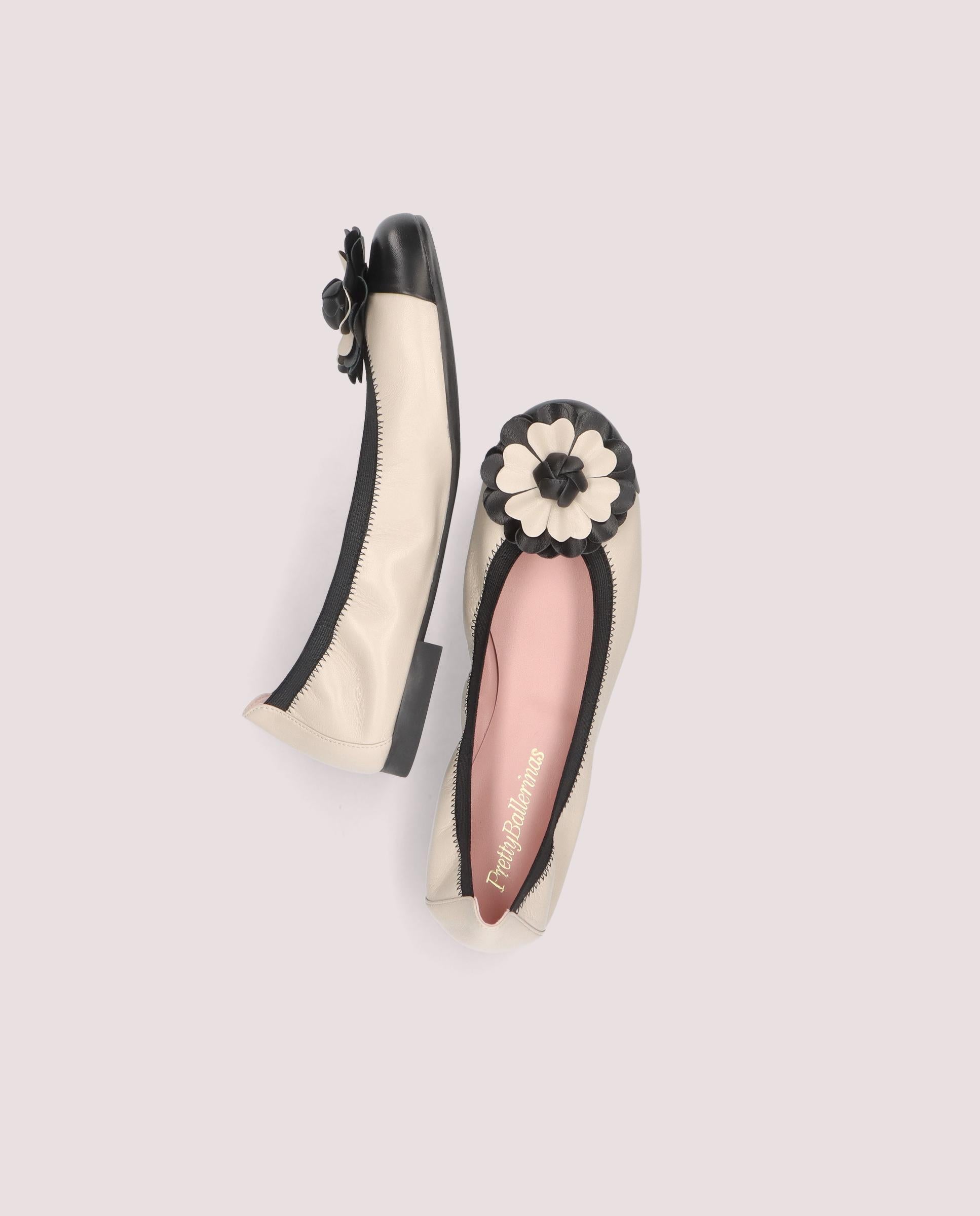 Shirley Blancos Leather Ballerinas