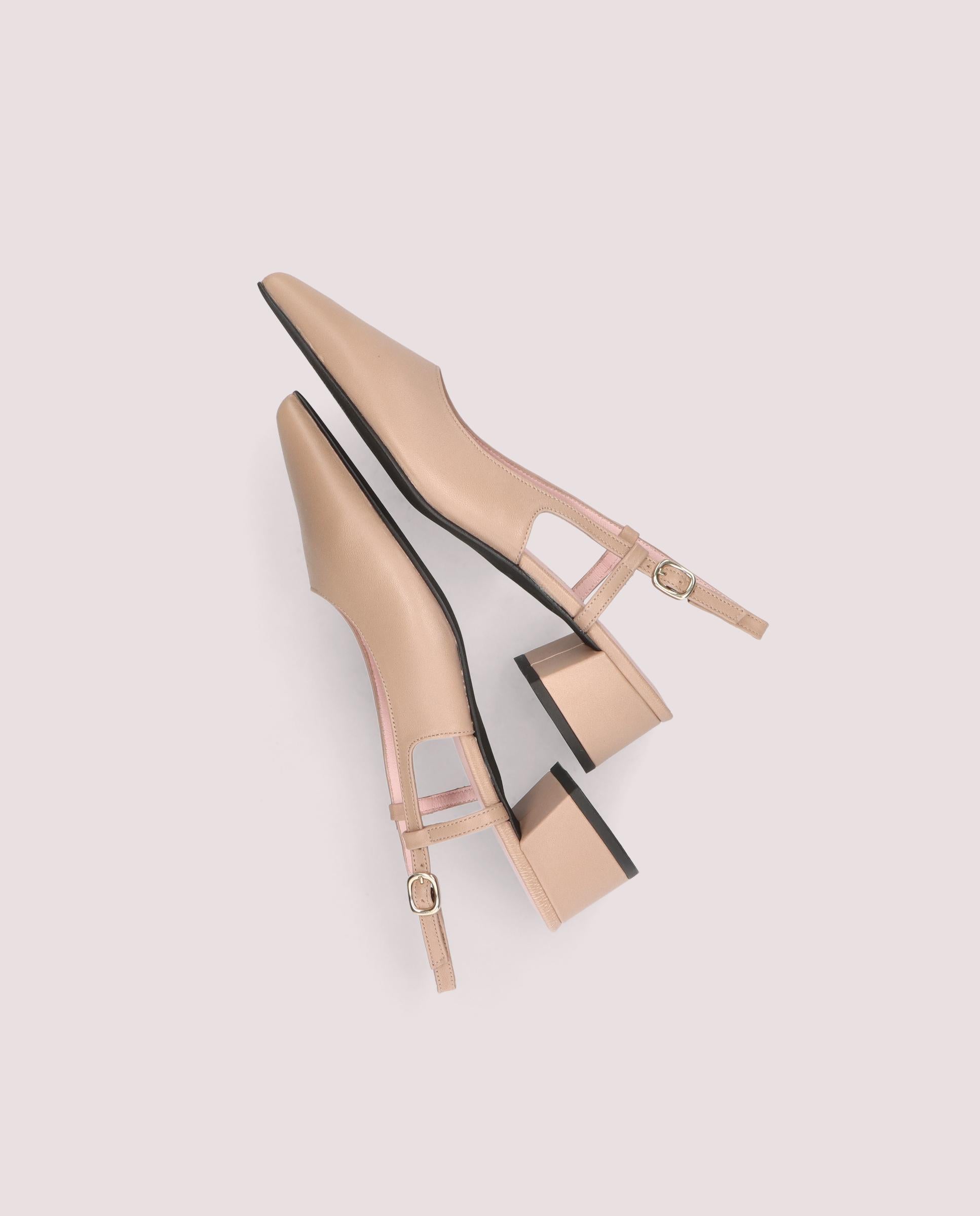 Kendall Beige Leather Salon