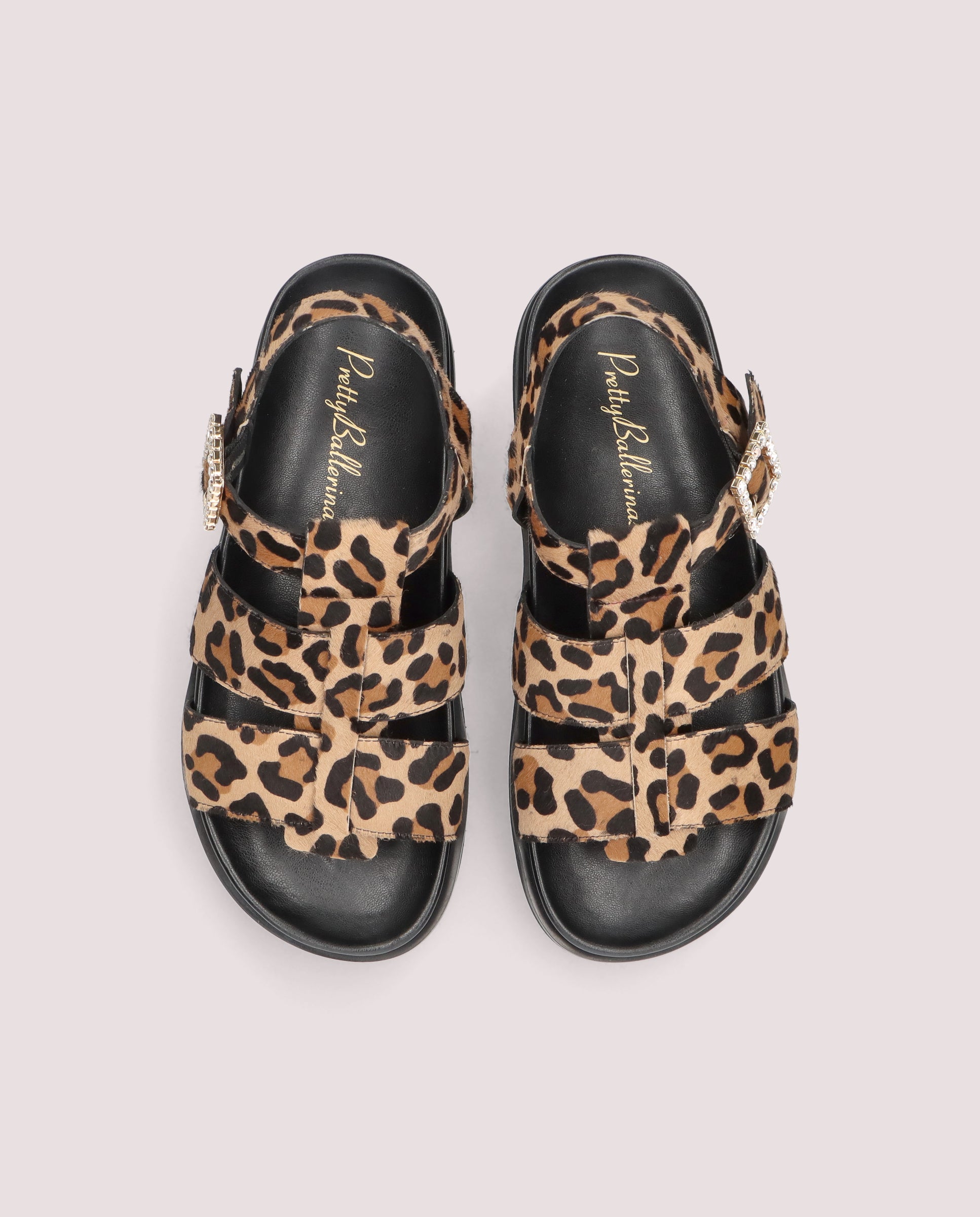 Sandalias Belle Animal print Poni