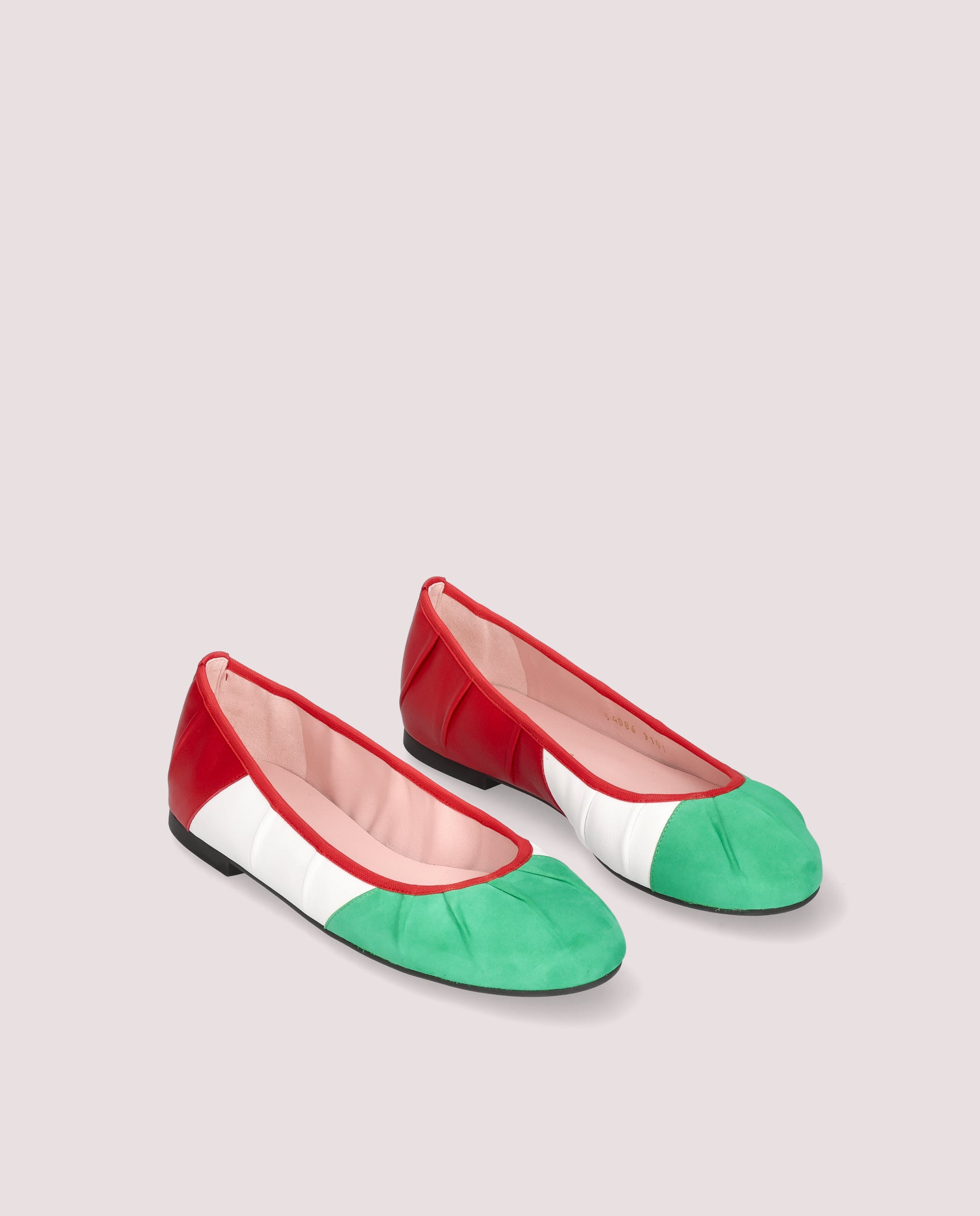 Bailarinas Nicole Multicolores Piel