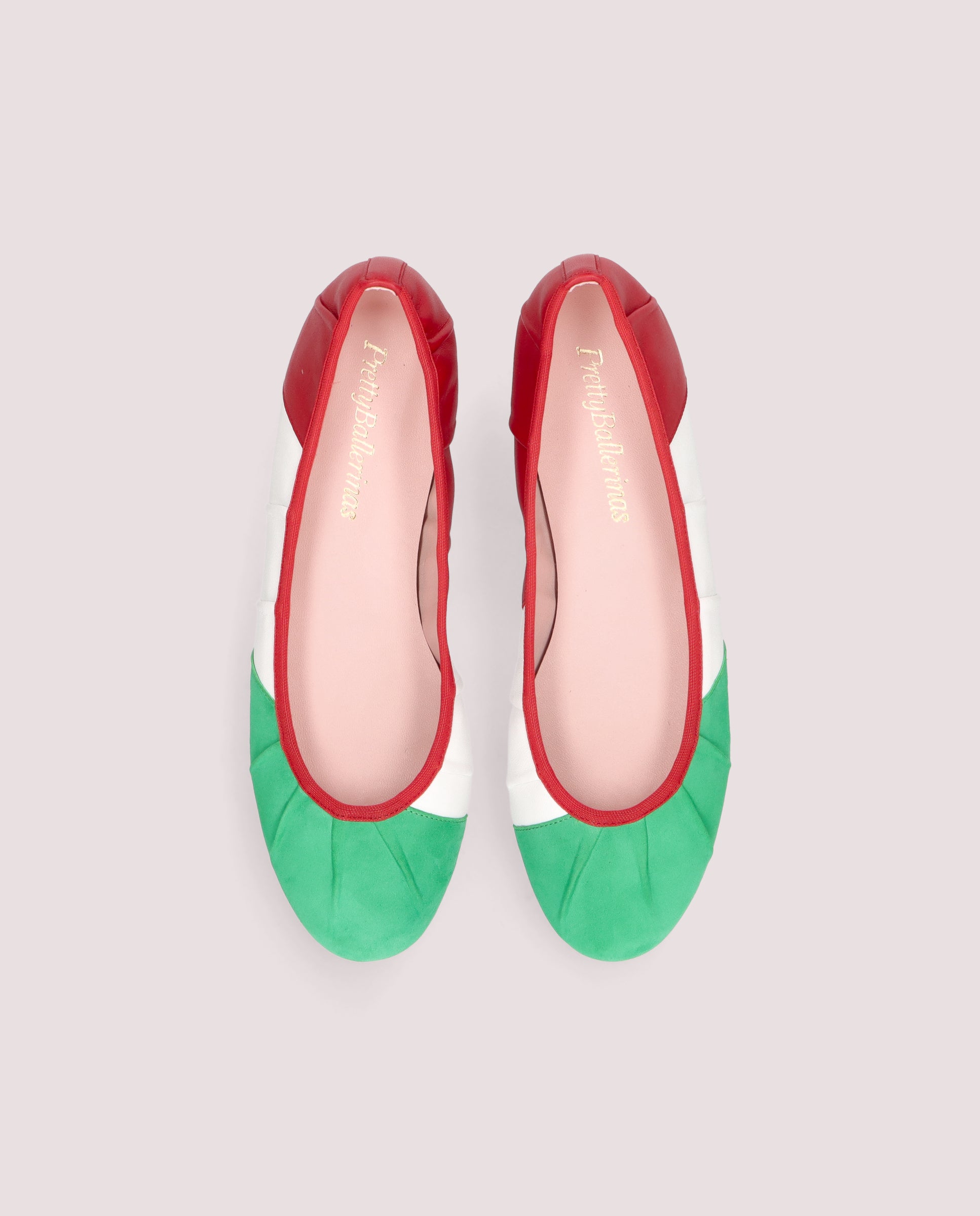 Bailarinas Nicole Multicolores Piel
