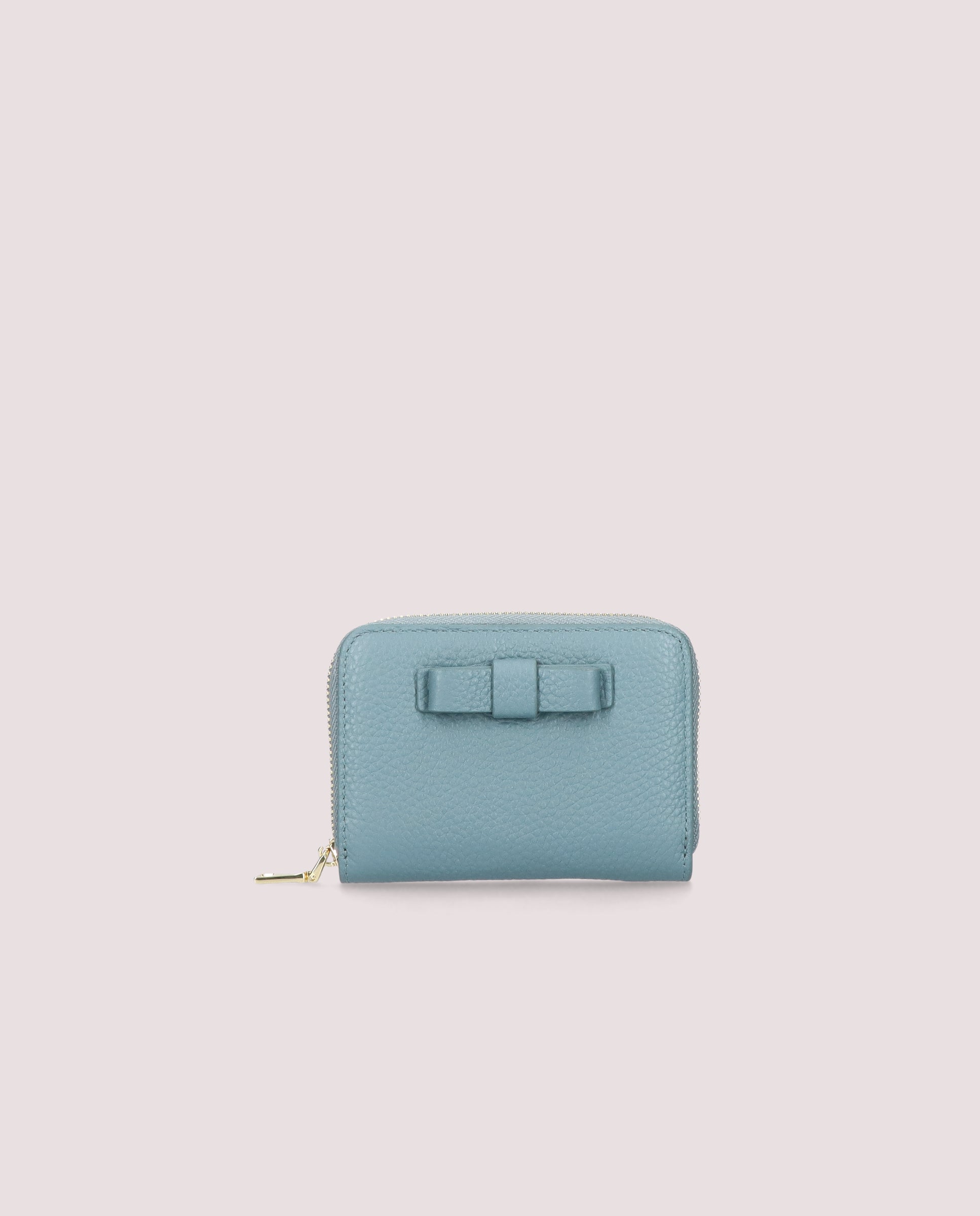 Blue Leather Bags Wallets