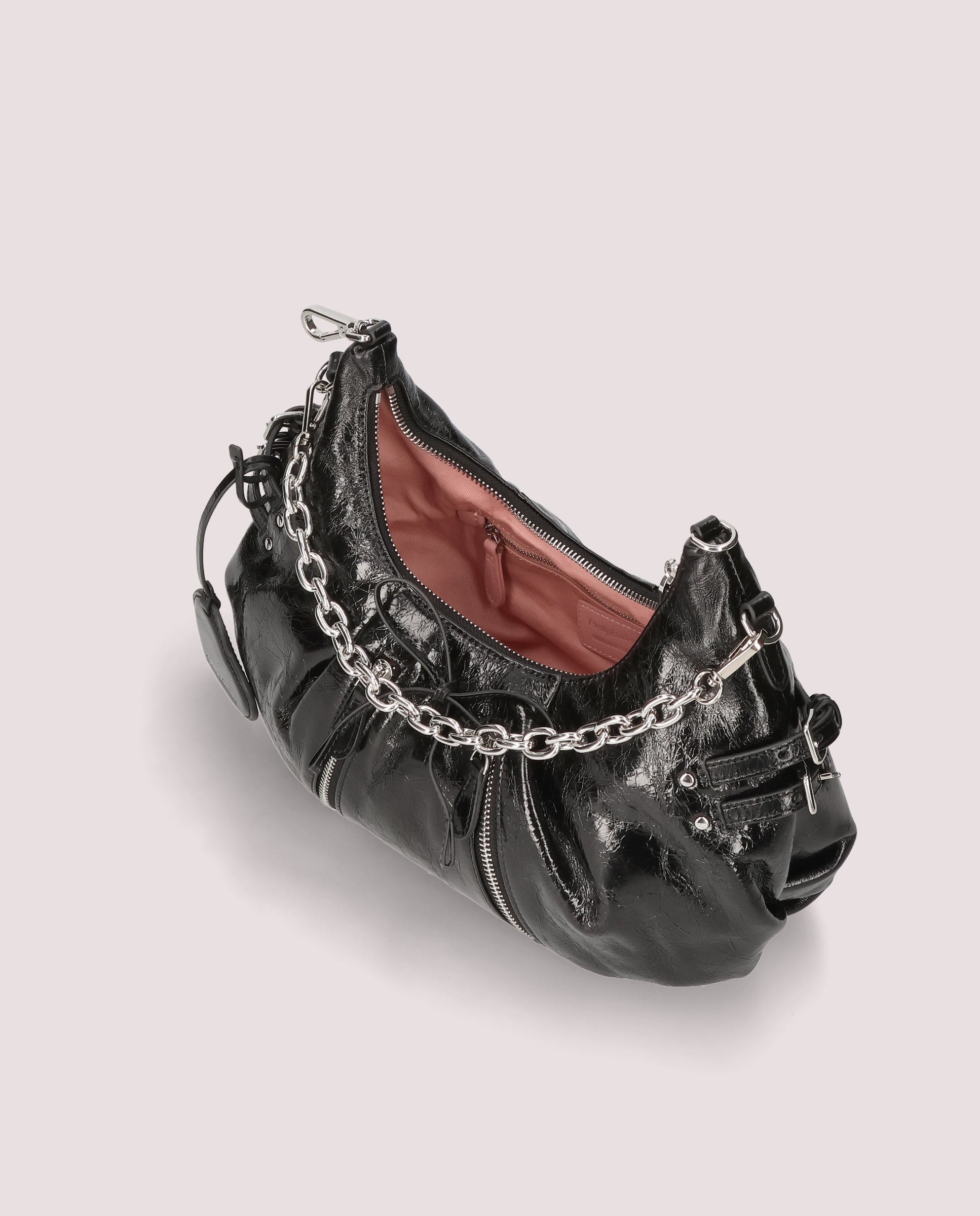 Black Patent Leather Bags